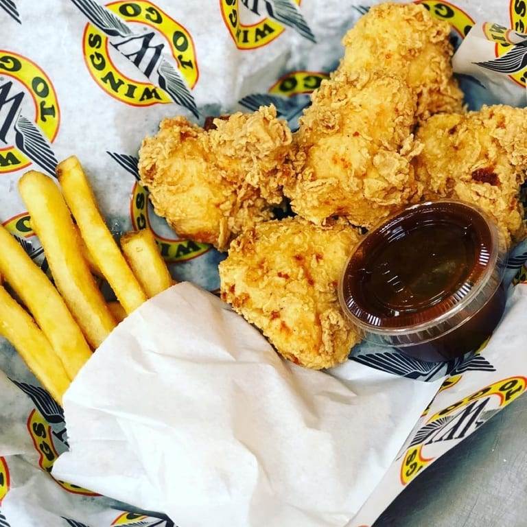 Delicious chicken bites