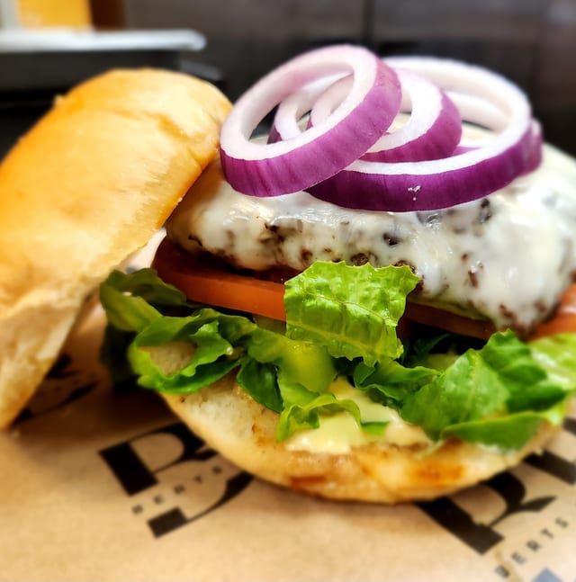 Backyard Burger.