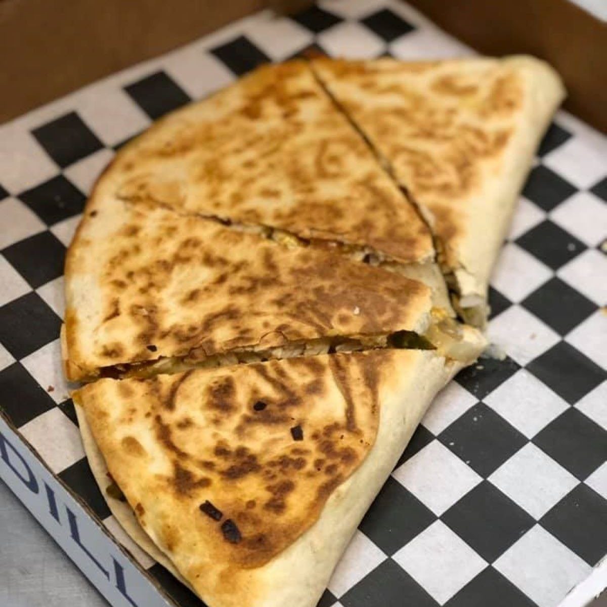 Chicken Quesadilla.