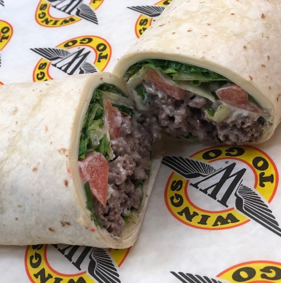Cheesesteak Wrap.