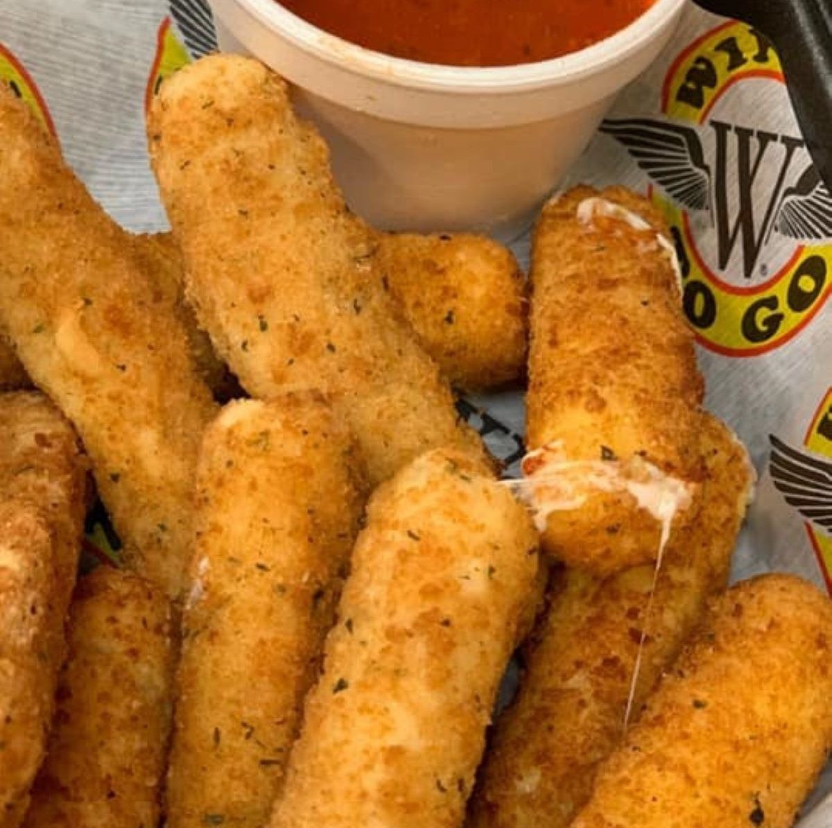Mozzarella Sticks.