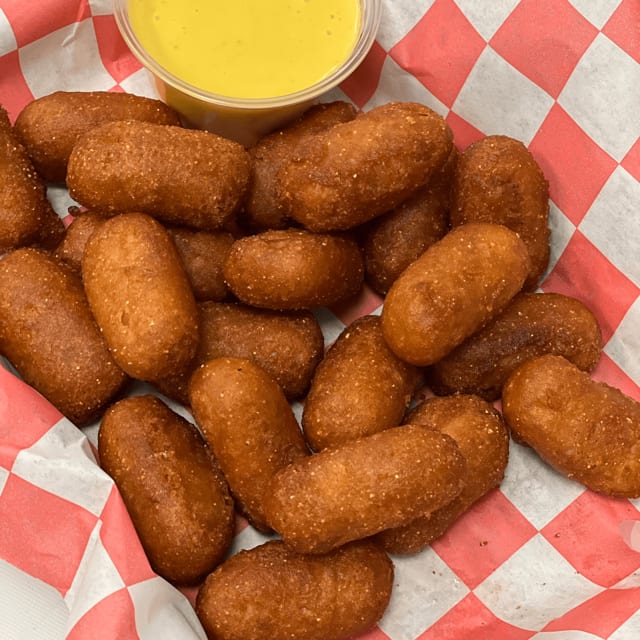 60 Mini Corn Dogs.