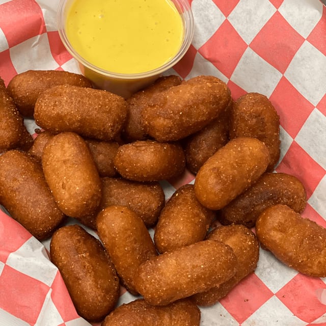20 Mini Corn Dogs.