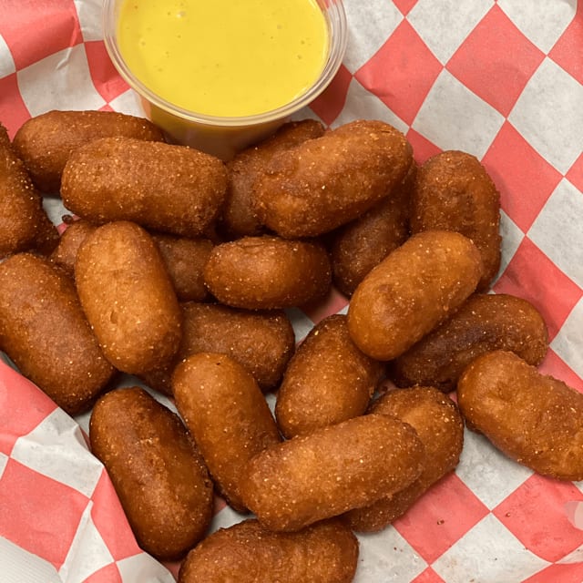 50 Mini Corn Dogs.