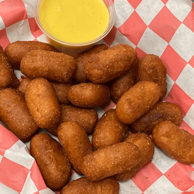 30 Mini Corn Dogs.